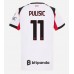 AC Milan Christian Pulisic #11 Borta matchtröja Dam 2025-26 Kortärmad Billigt